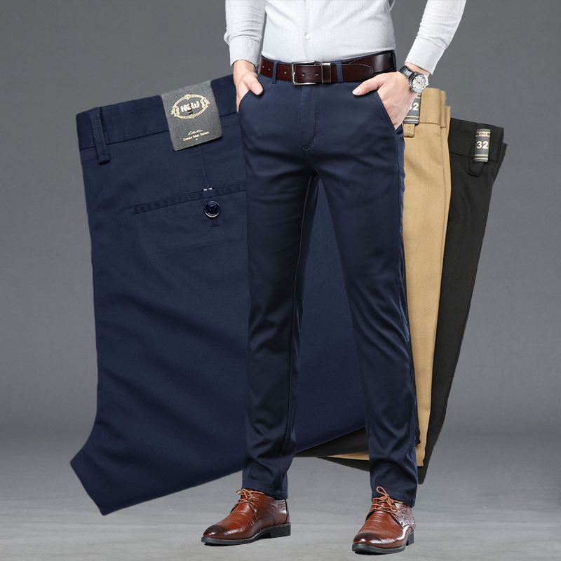 Summer Clothing Brands - Pantalones de traje ajustados finos de