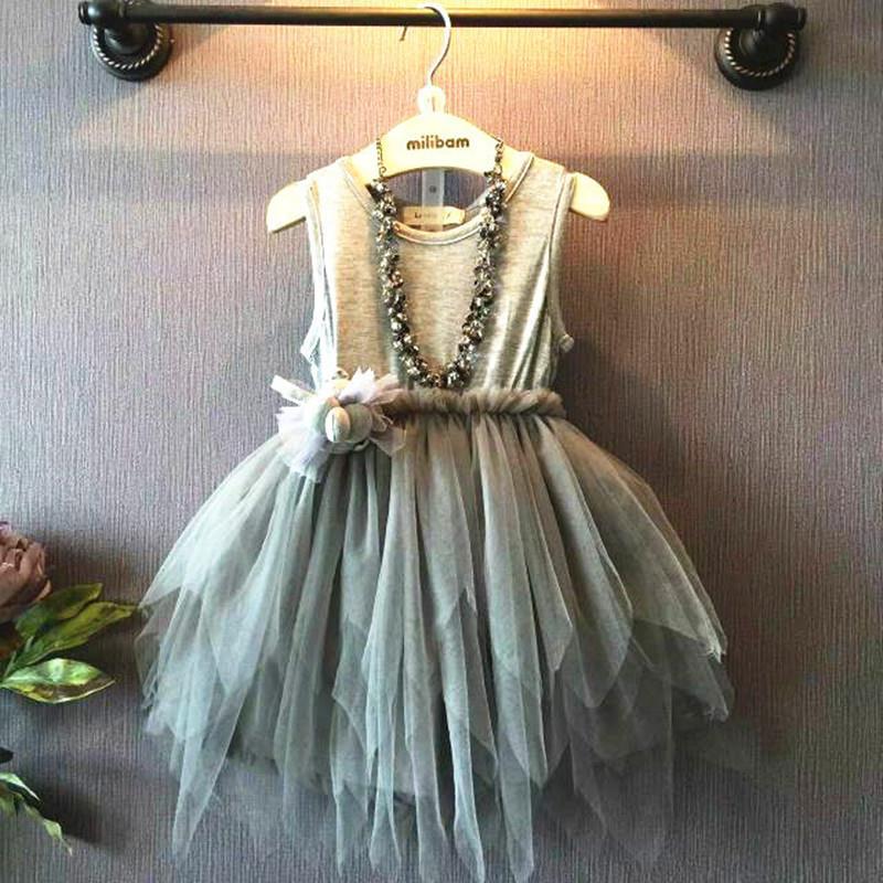 Summer Clothing Baby Girl - Vestido de tutú de fiesta de