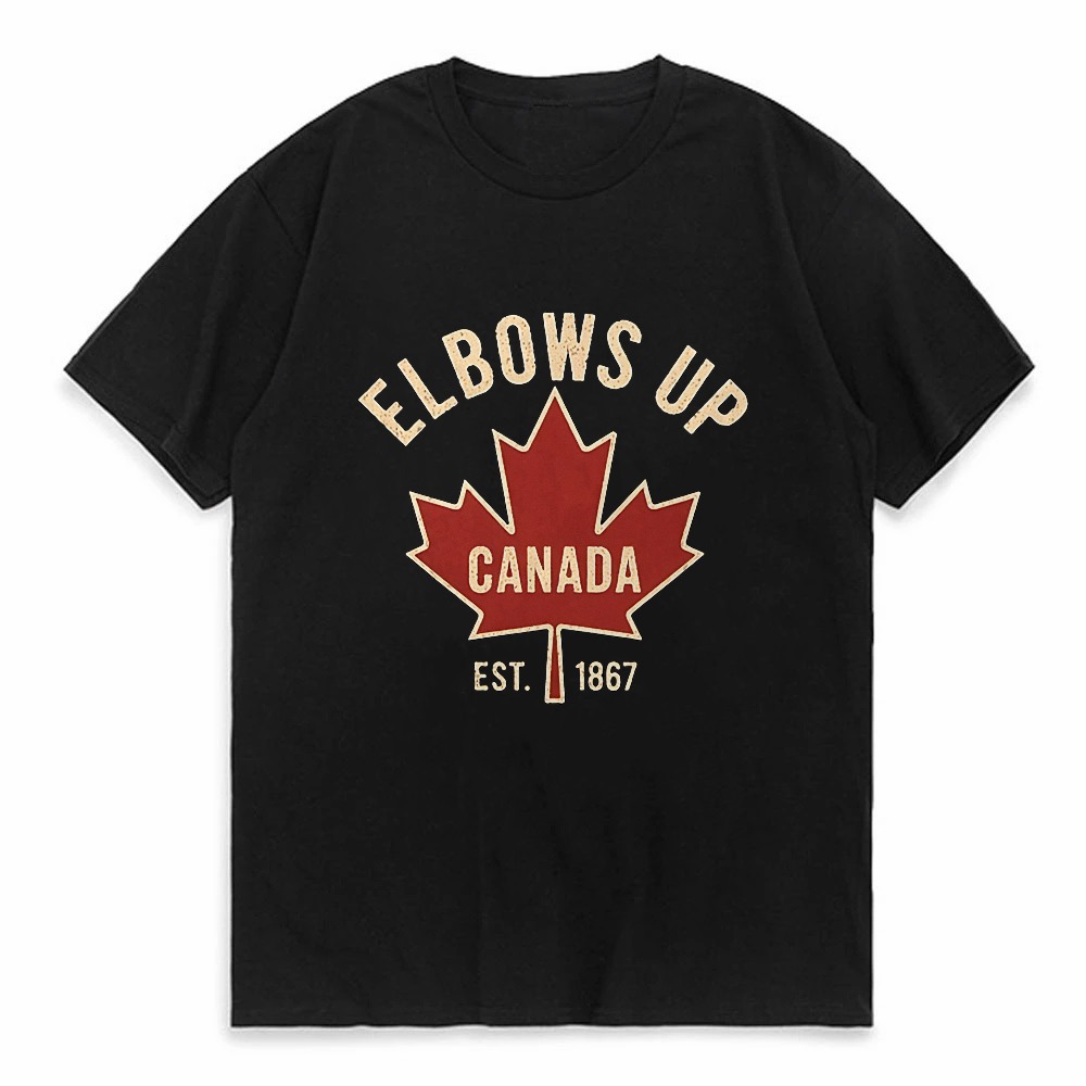 Summer Clothing Women Canada - Camiseta Elbows Up Canada para hombre