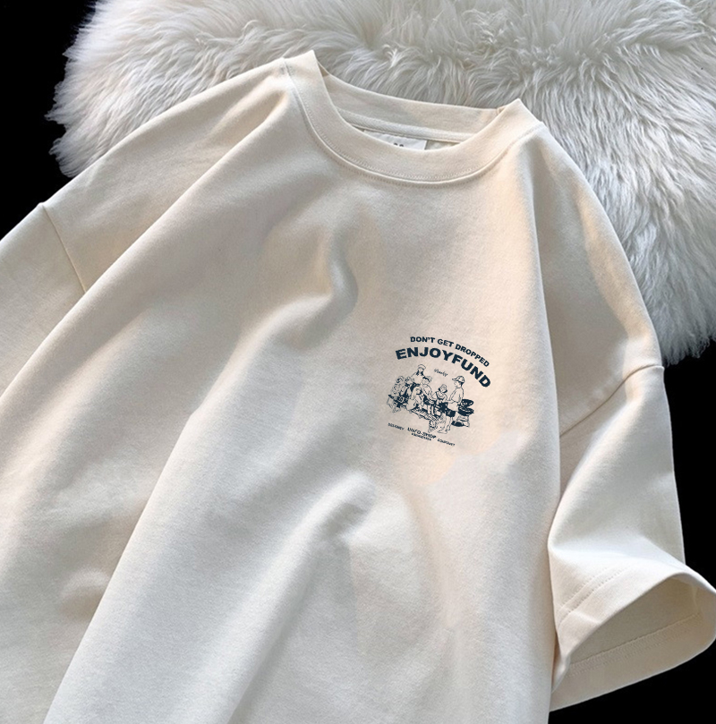 Camiseta Holgada de Algodón Pu - Summer Clothing Brands reseña y precio