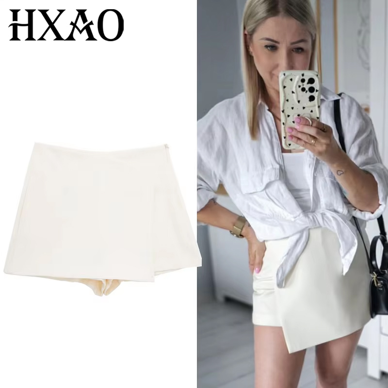 HXAO falda blanca y negra, pan - Summer Zara reseña y precio