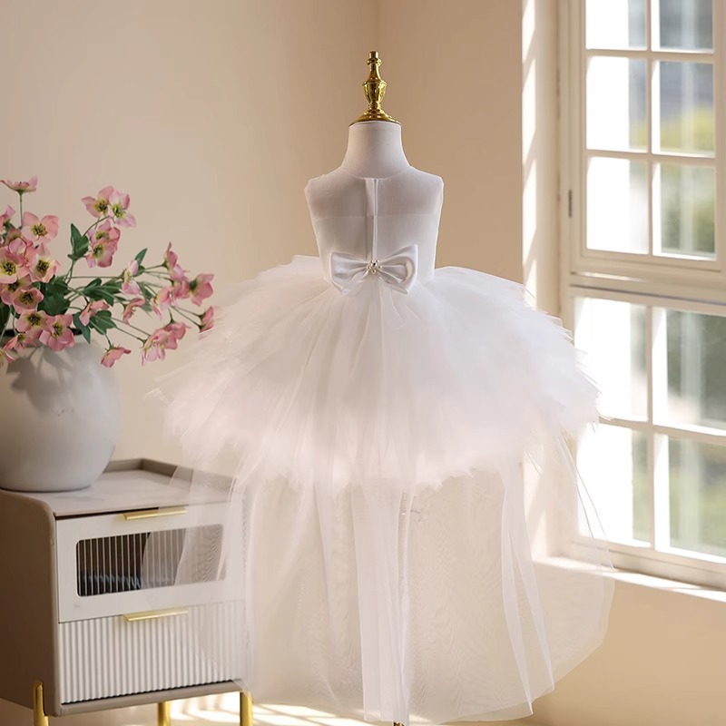 Vestido Blanco de Encaje con C - Summer Clothing Baby Girl reseña y precio