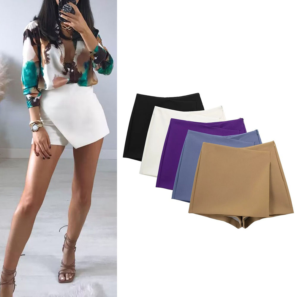 MUJER falda pantalón para muje - Summer Zara reseña y precio